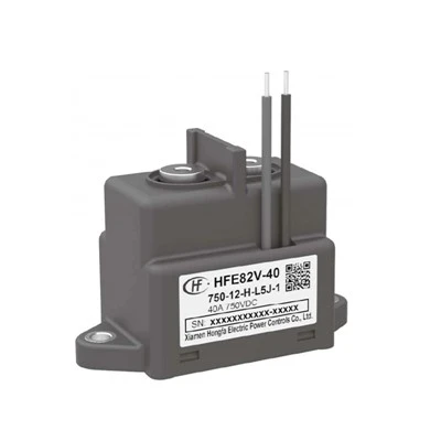 HFE82V-40 HONGFA Voltaġġ Għoli DC Kuntattur 450V 750V 40A